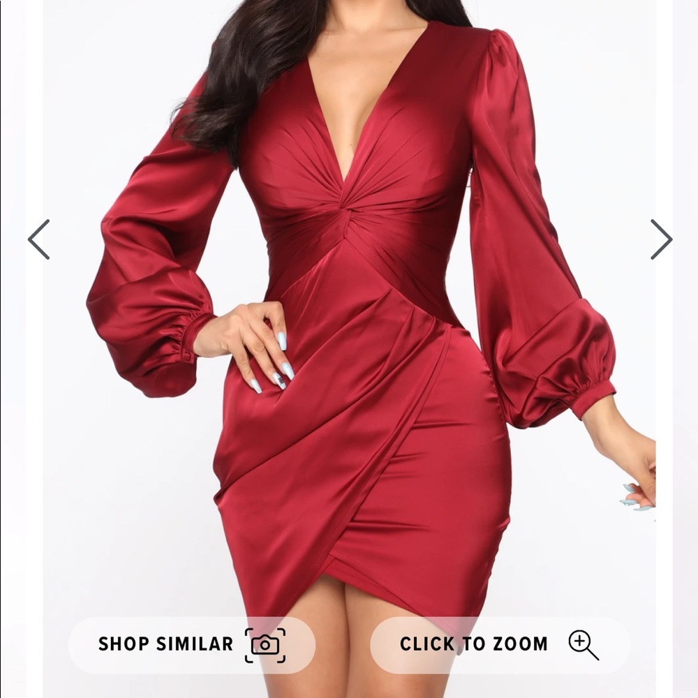 Red dress